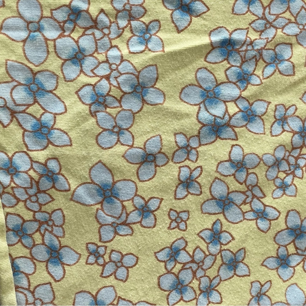 Do-Over Designs Y2K Vintage Blue Yellow Shark‎ Upcycled Tee Circle Skirt sz M - Picture 5 of 12